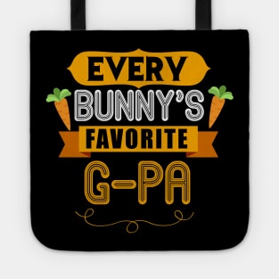 MENS EVERY BUNNYS FAVORITE G-PA SHIRT CUTE EASTER GIFT Tote