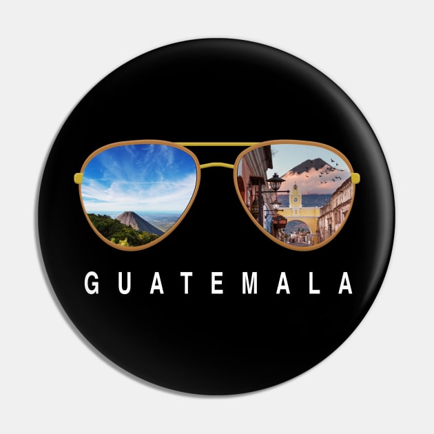 Guatemala Sunglasses Pin by JayD World