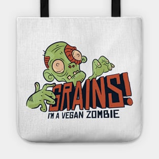 I'm a Vegan Zombie Tote