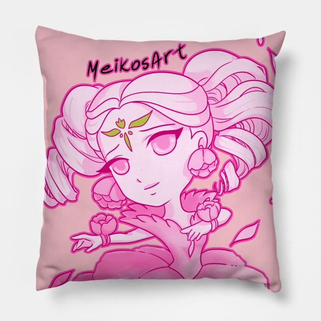 The Flower Pillow by MeikosArt