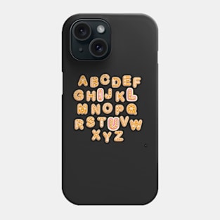 ABC Alphabet I Love You English Teacher Valentines Day Gift Phone Case