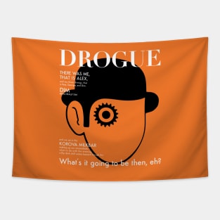 Clockwork Orange Magazine Parody Tapestry