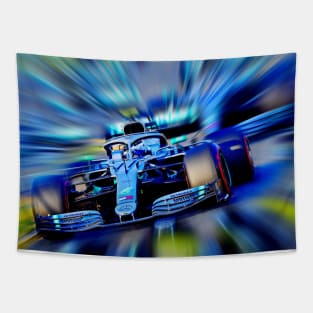 Mercedes F1 Racing Tapestry