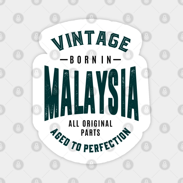 Born in Malaysia Magnet by C_ceconello