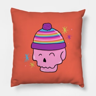 Chilly Skull Pillow