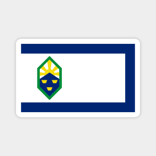 Flag of Colorado Springs Colorado Magnet