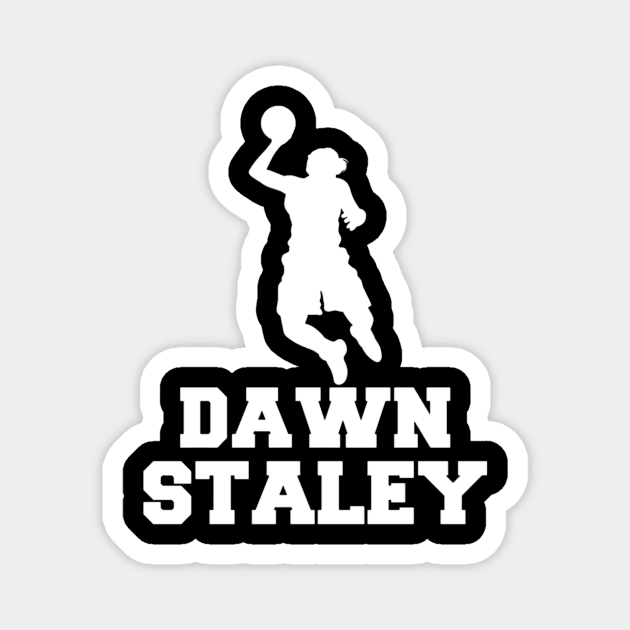 Dawn Staley Basketball Legend Magnet by IainDodes