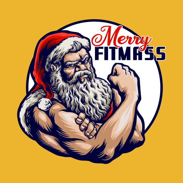 Strong Santa - Merry Fitmass by Acid_rain