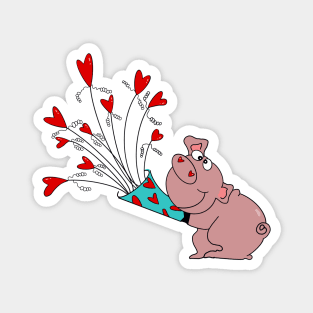 Valentine’s hearts Magnet