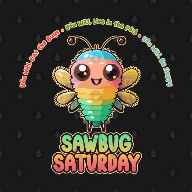 Sawbug Saturday Kawaii Bug Buffet by DanielLiamGill