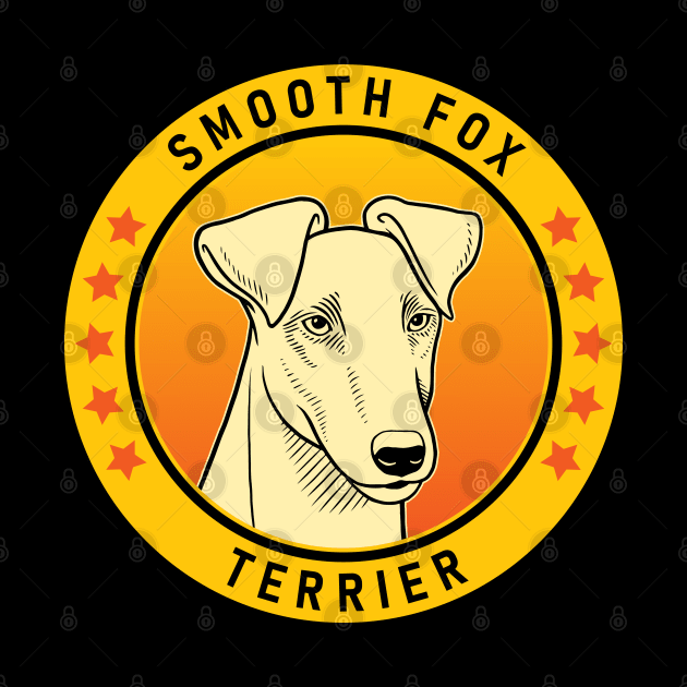 Smooth Fox Terrier Dog Portrait by millersye