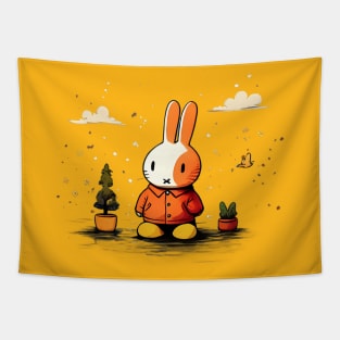 miffy Standing outside Tapestry