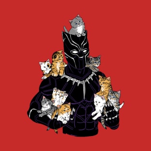 King of Kittens, vlentines day for cat T-Shirt