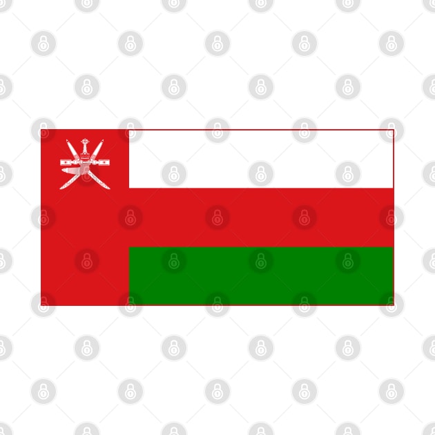 Flag of Oman by COUNTRY FLAGS