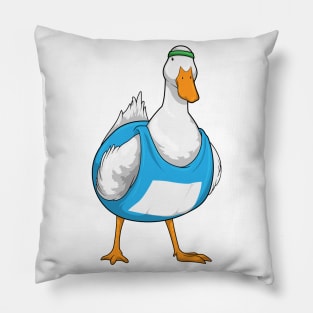 Duck Runner Running Sports Pillow