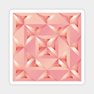 Sweet Pink Creamy Lattice over Strawberry Filling Magnet