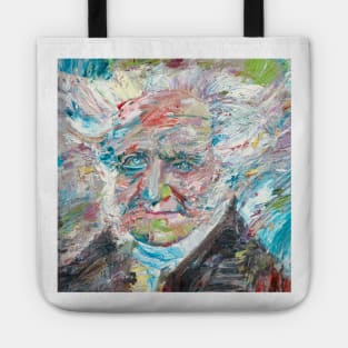 ARTHUR SCHOPENHAUER oil portrait Tote