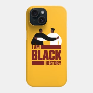 Black history month t-shirt Phone Case
