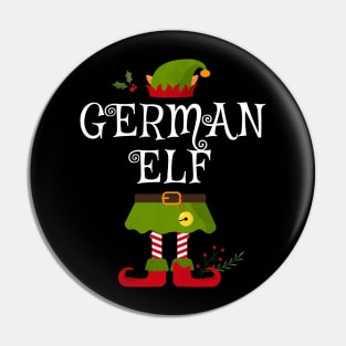 German Elf Shirt , Family Matching Group Christmas Shirt, Matching T Shirt for Family, Family Reunion Shirts Pin