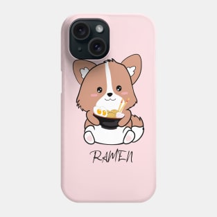 Ramen corgi Phone Case