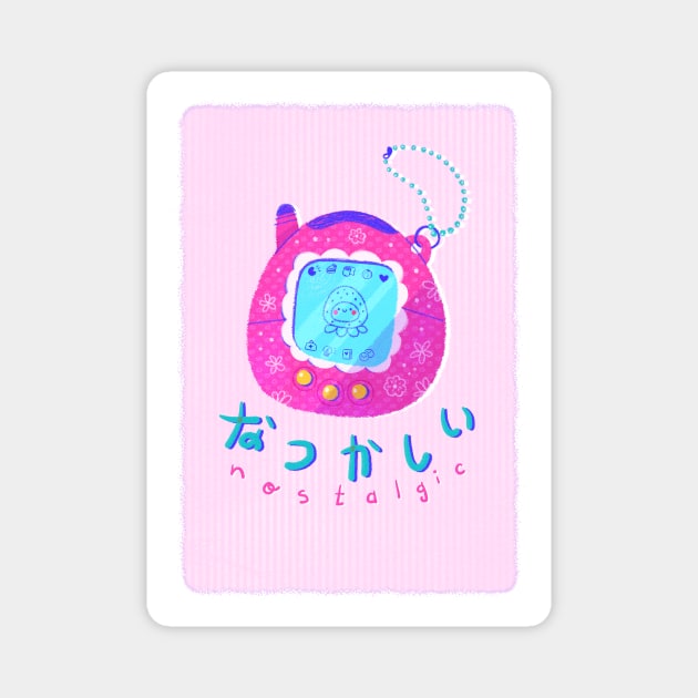 Tamagotchi Magnet by Laetitia Levilly