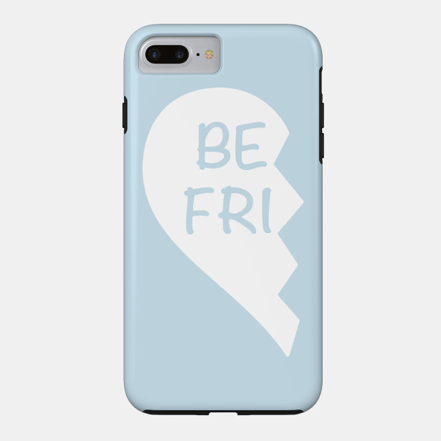 Matching Love Heart Half 1 Best Friend BFF Phone Case