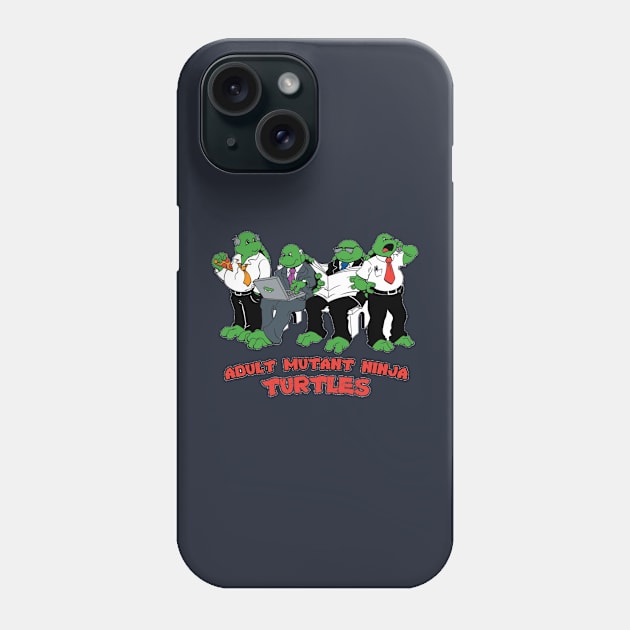 Adult mutant ninja turtles Phone Case by joshsmith