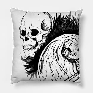 Even in death Pillow