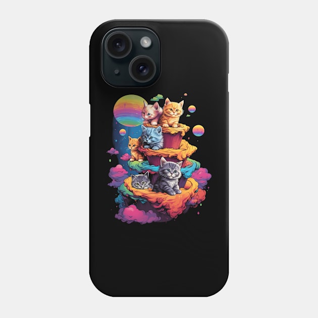 Galaxy Cat Cake Phone Case by HiLife