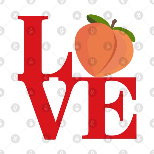 Love Peach Emoji by byfab