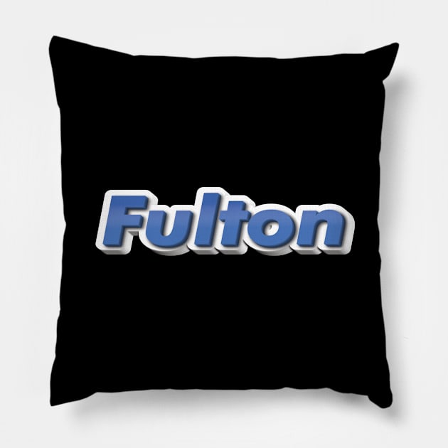 Fulton Pillow by ProjectX23 Orange