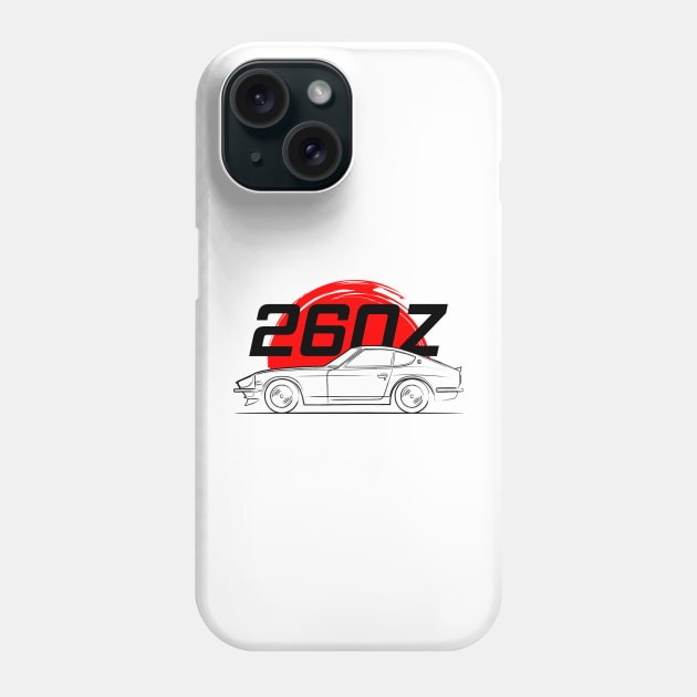 Fairlady 260Z JDM Legend Phone Case by GoldenTuners