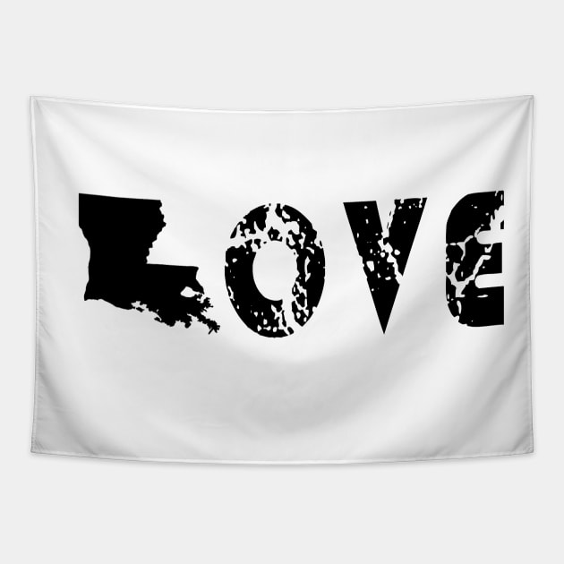 Louisiana Love Tapestry by rand0mity