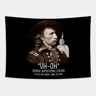 Custers Last Stand, General George Armstrong Custer Tapestry