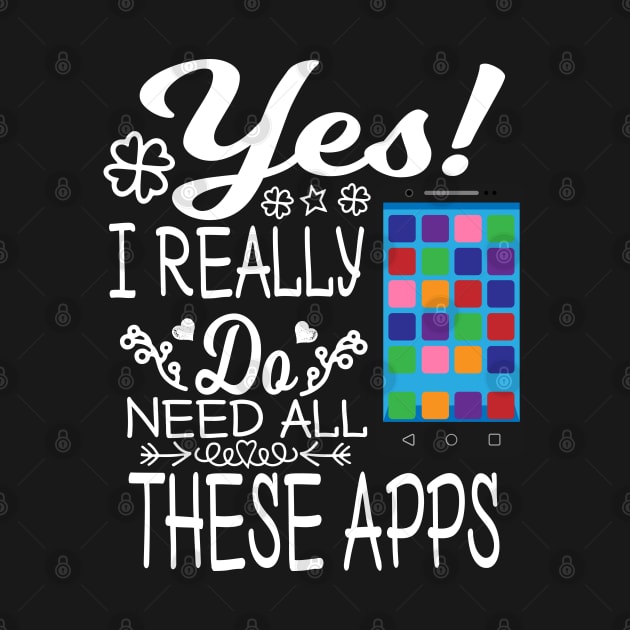 Yes I really do need all these APPs by Oopsie Daisy!