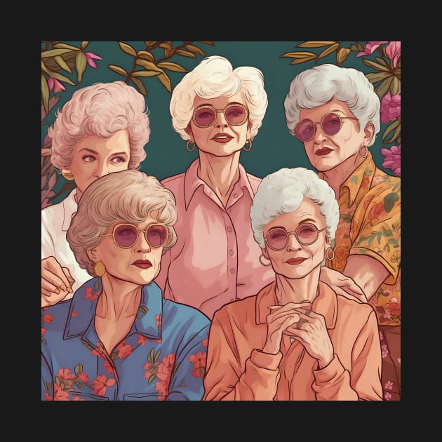 Golden Girls illustration by KOTYA