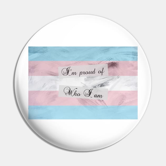 Trans Pride Pin by Caliel