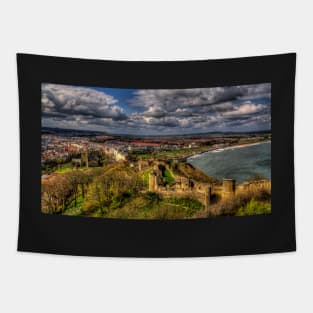 View From Scarborough Castle Tapestry