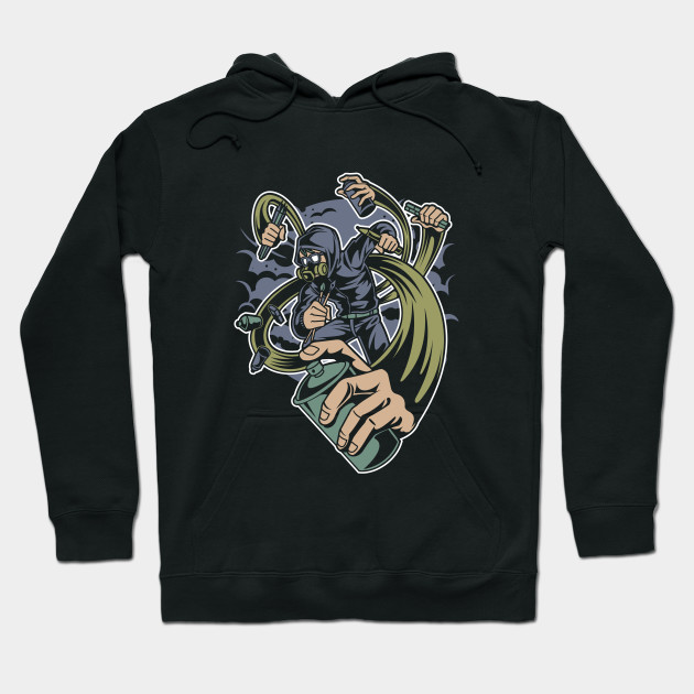 Graffiti Series The Graffiti Artist Graffiti Hoodie Teepublic
