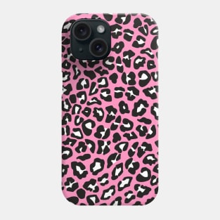 Pink Leopard Spot Design Phone Case