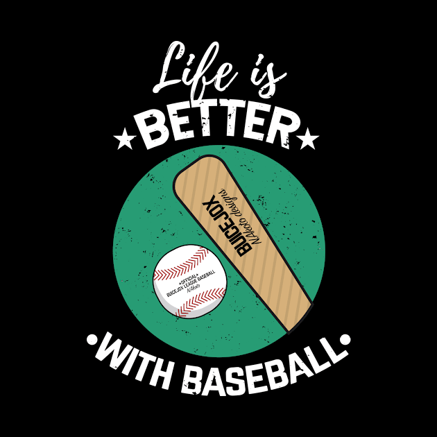 Life is Better with Baseball by NightField