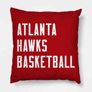 Atlanta Hawks Basketball Pillow