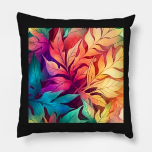 Rainbow Foliage 2 Pillow