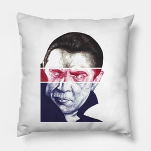 Dracula, A a ballpoint portrait. Pillow
