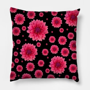 Pink flowers Pillow