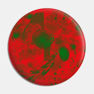 Chaotic Christmas Explosion Pin