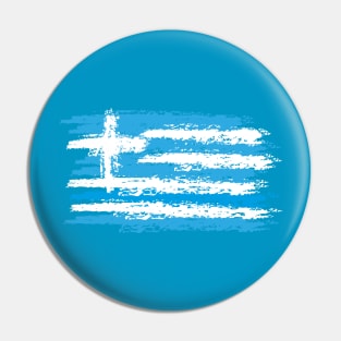 Greek flag Pin