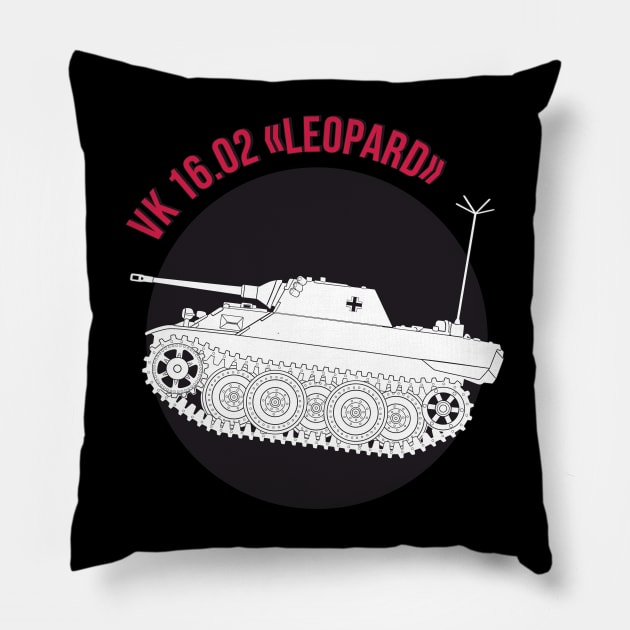 VK 16.02 Leopard Pillow by FAawRay