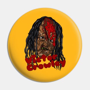 I Heart Victor Crowley Pin