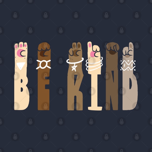 be kind sign language hand talking Paws Kittens Teacher - Be Kind Sign ...